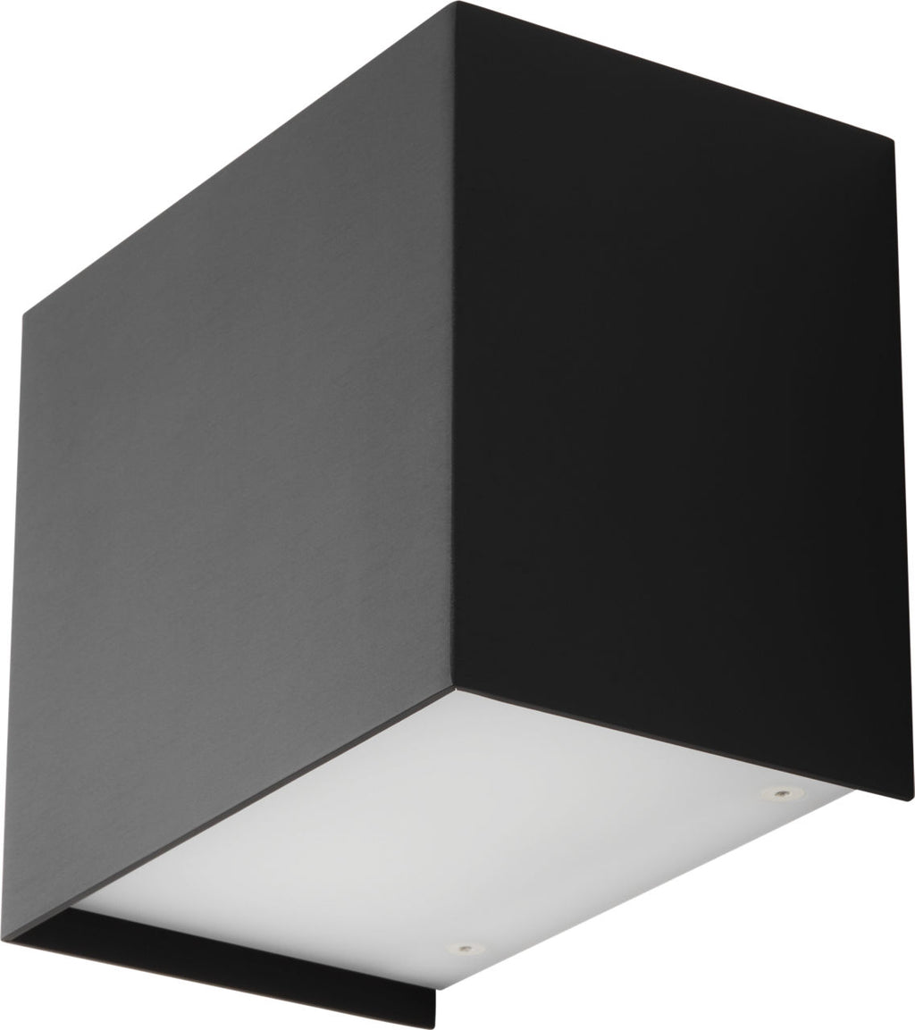 Brompton Small Wall Sconce Nightshade Black Integrated LED 90 CRI 3000K 120-277Vunv