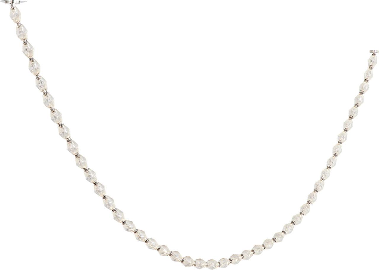Collier 132 Chandelier Polished Nickel Integrated LED 90 CRI 3000K 120-277V Universal (Surface)
