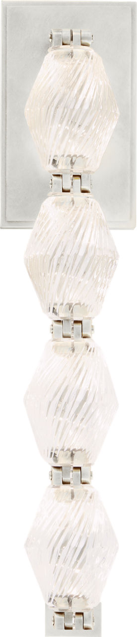 Collier 15 Wall Sconce Polished Nickel Integrated LED 90 CRI 2700K 120-277V Universal