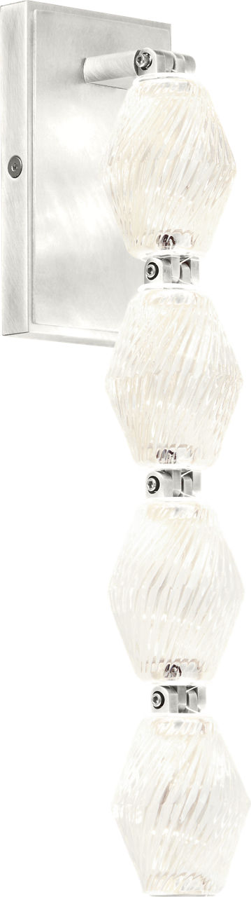Collier 15 Wall Sconce Polished Nickel Integrated LED 90 CRI 2700K 120-277V Universal