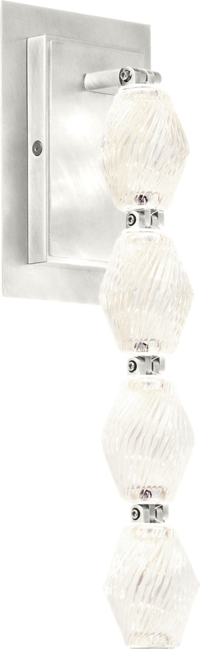 Collier 15 Wall Sconce Polished Nickel Integrated LED 90 CRI 3000K 120-277V Universal