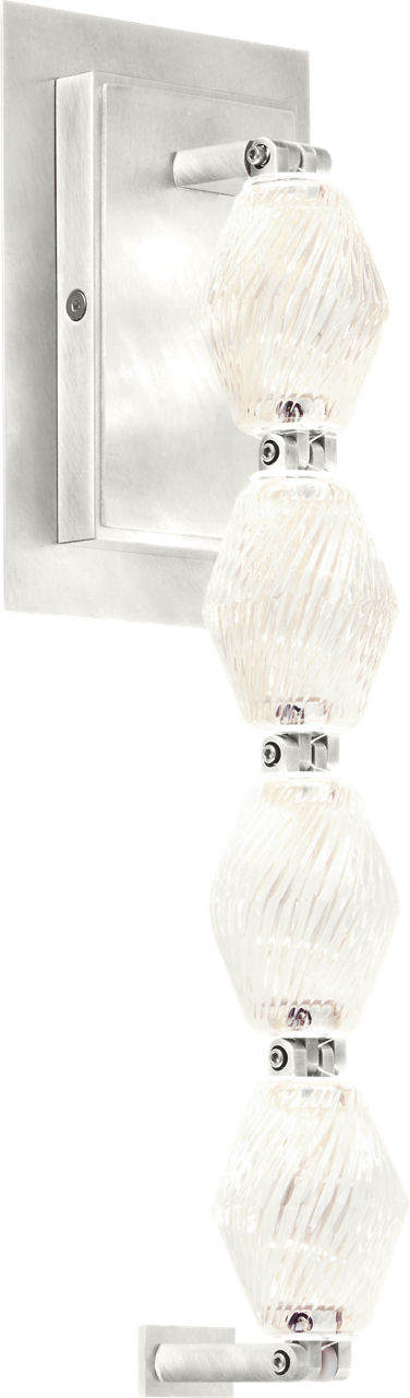 Collier 15 Wall Sconce Polished Nickel Integrated LED 90 CRI 2700K 120-277V Universal