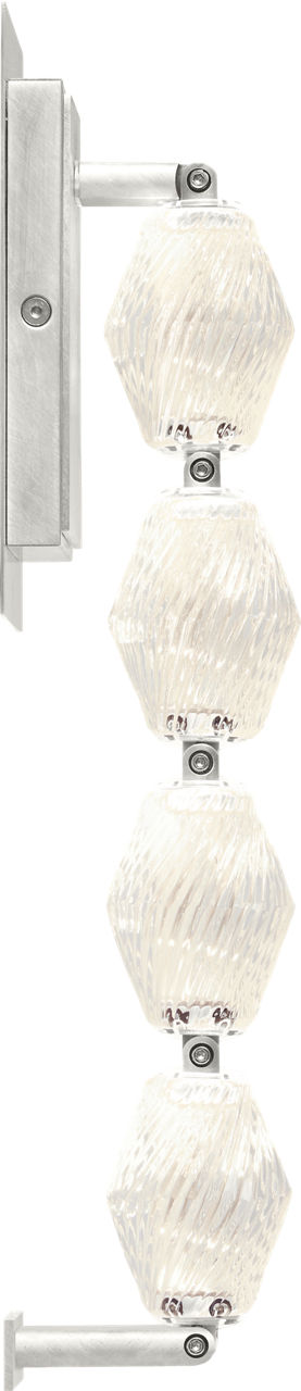 Collier 15 Wall Sconce Polished Nickel Integrated LED 90 CRI 3000K 120-277V Universal