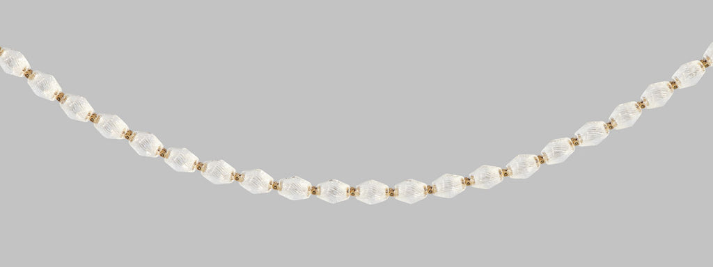 Collier 240 Chandelier Natural Brass LED 90 CRI 3000K 120V (Remote)