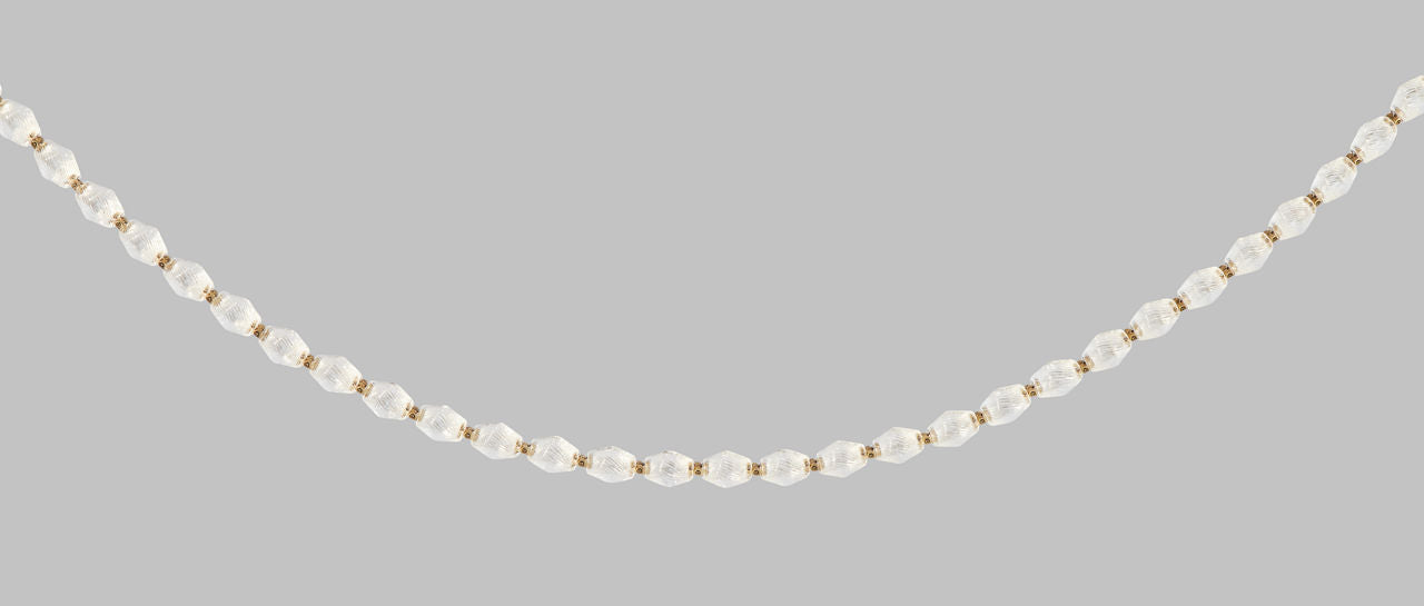Collier 240 Chandelier Natural Brass Integrated LED 90 CRI 3000K 120-277V Universal (Surface)