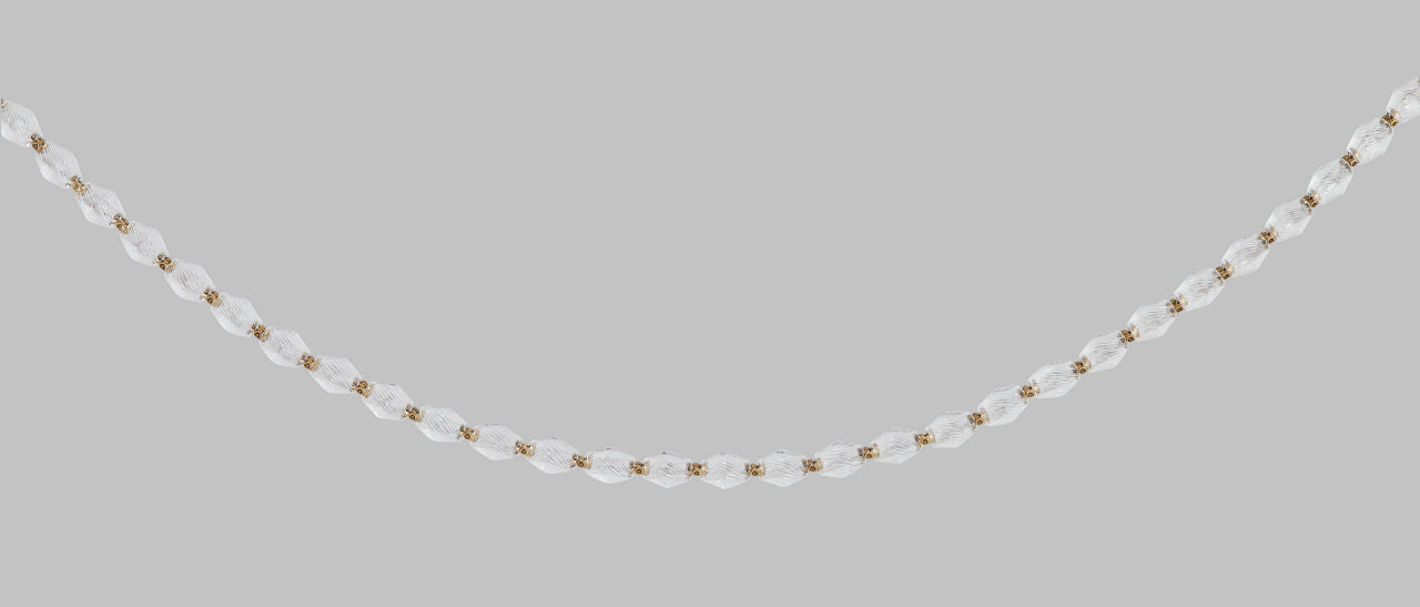 Collier 240 Chandelier Natural Brass Integrated LED 90 CRI 2700K 120-277V Universal (Surface)