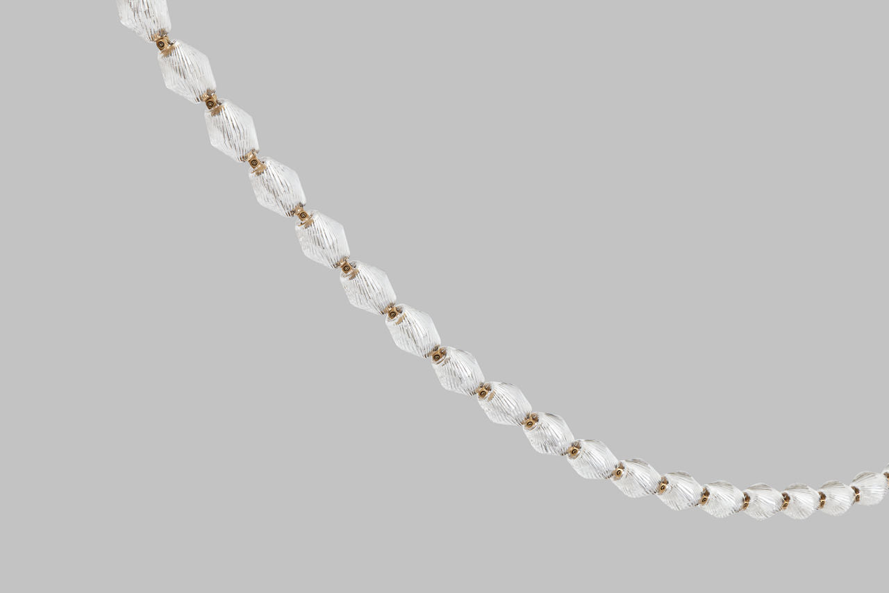 Collier 240 Chandelier Natural Brass Integrated LED 90 CRI 2700K 277V (Remote)