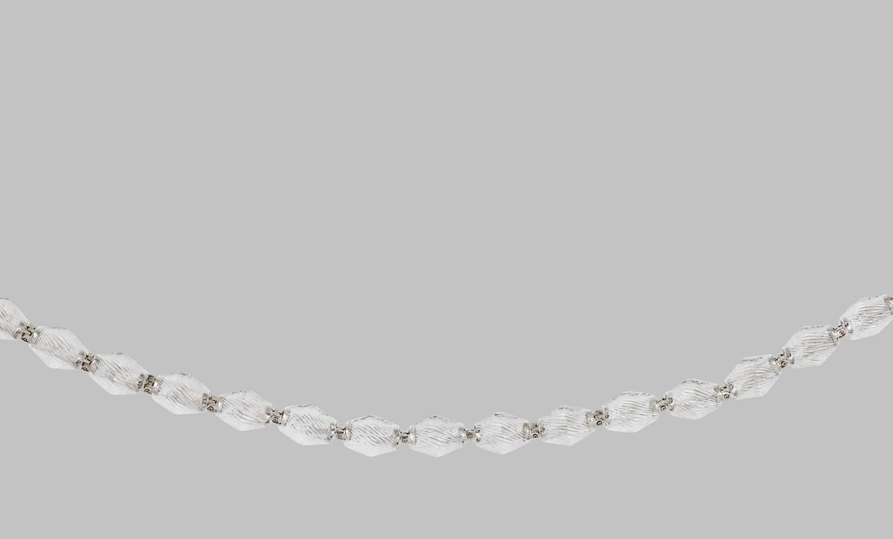 Collier 240 Chandelier Polished Nickel Integrated LED 2700K 90 CRI 120V (Remote)