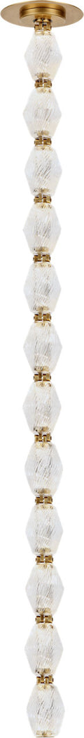 Collier 36 Pendant Natural Brass Integrated LED 90 CRI 3000K 277V (Remote)