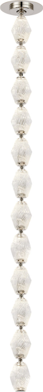 Collier 36 Pendant Polished Nickel LED 2700K 90 CRI 120-277V (Surface)