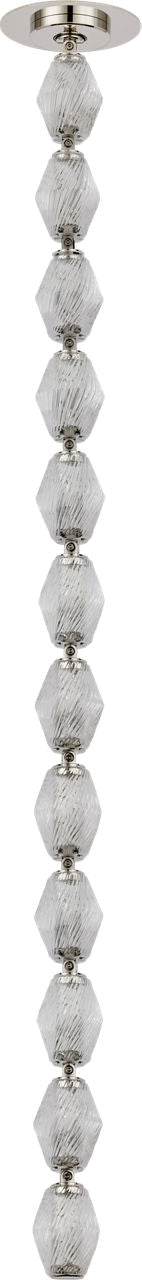 Collier 36 Pendant Polished Nickel Integrated LED 90 CRI 3000K 277V (Remote)