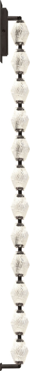 Collier 40 Wall Sconce Dark Bronze Integrated LED 90 CRI 3000K 120-277V Universal
