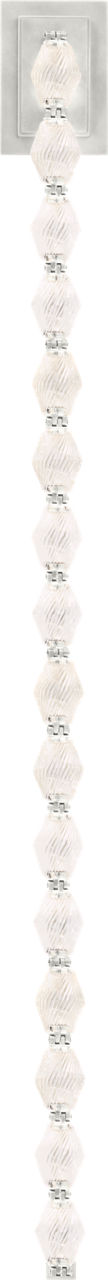 Collier 53 Wall Sconce Polished Nickel Integrated LED 90 CRI 3000K 120-277V Universal