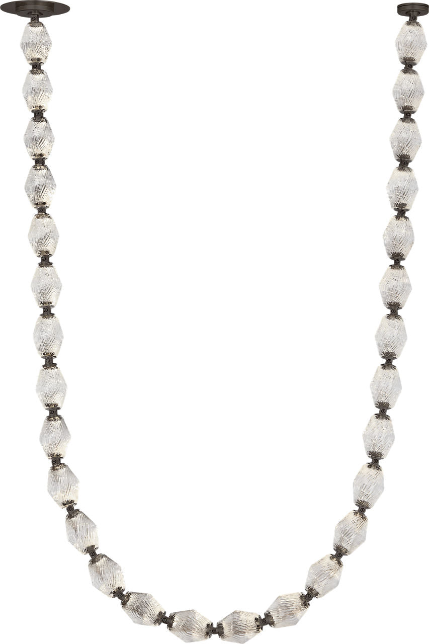 Collier 84 Chandelier Dark Bronze LED 2700K 90 CRI 120-277V (Surface)