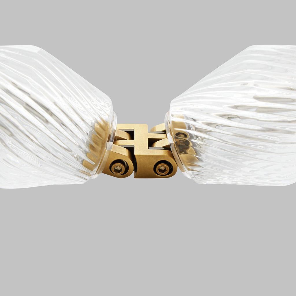 Collier Isolated Mechanical Connector Natural Brass