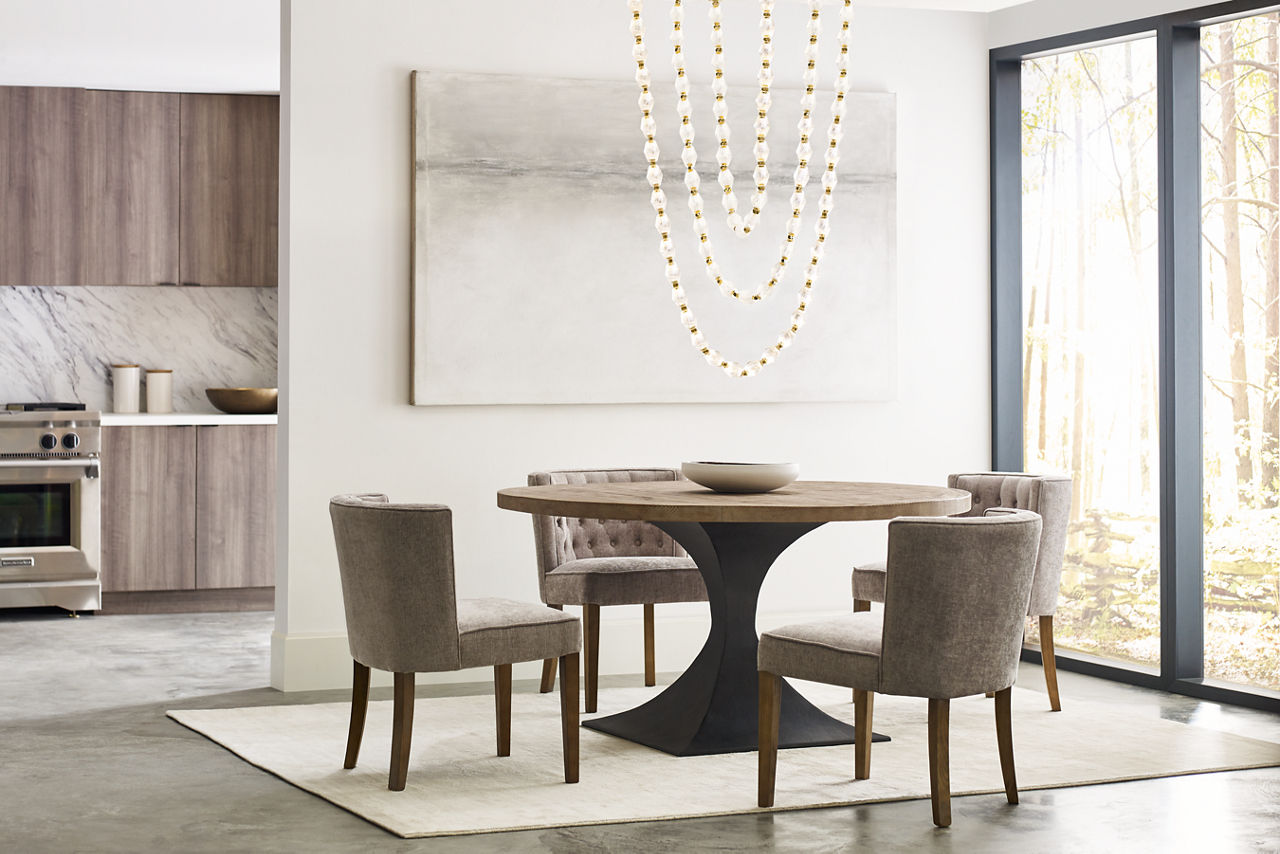 Collier 108 Chandelier Natural Brass Integrated LED 90 CRI 2700K 120V (Remote)