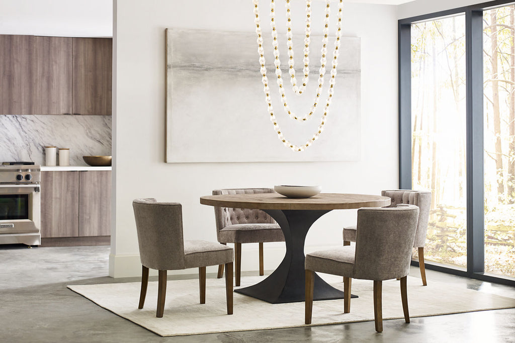 Collier 108 Chandelier Natural Brass Integrated LED 90 CRI 2700K 277V (Remote)