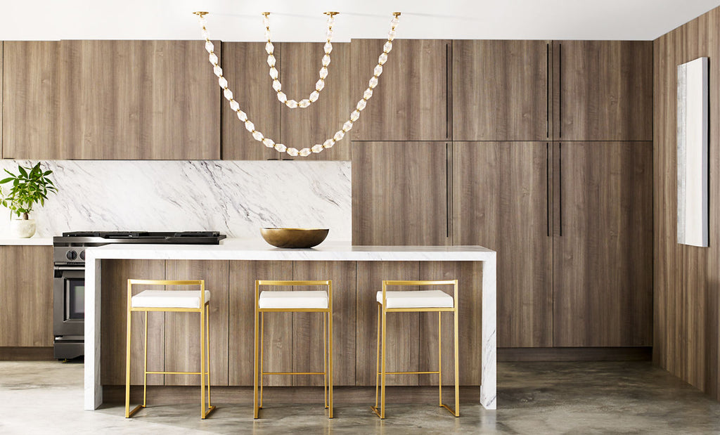 Collier 48 Pendant Natural Brass Integrated LED 90 CRI 2700K 277V (Remote)