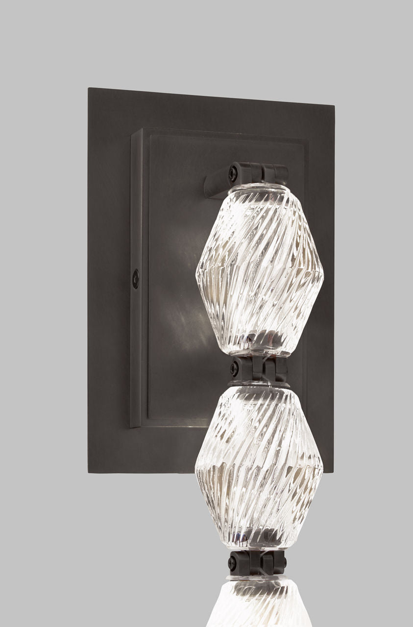 Collier 15 Wall Sconce Dark Bronze Integrated LED 90 CRI 3000K 120-277V Universal