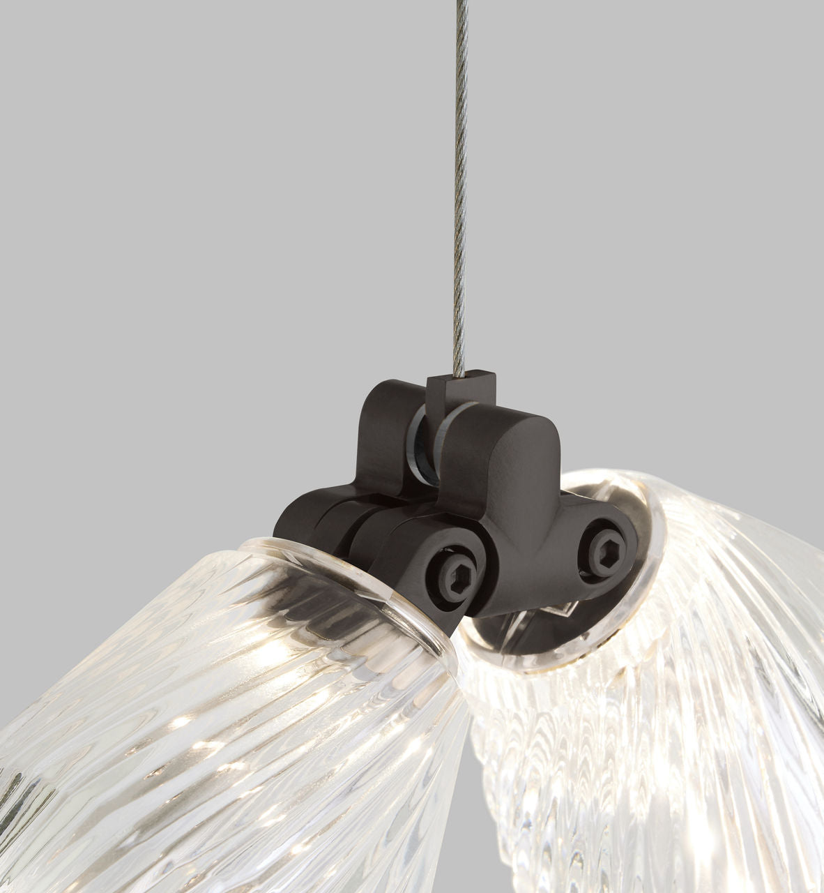 Collier 24 Pendant Dark Bronze Integrated LED 90 CRI 2700K 120V (Remote)