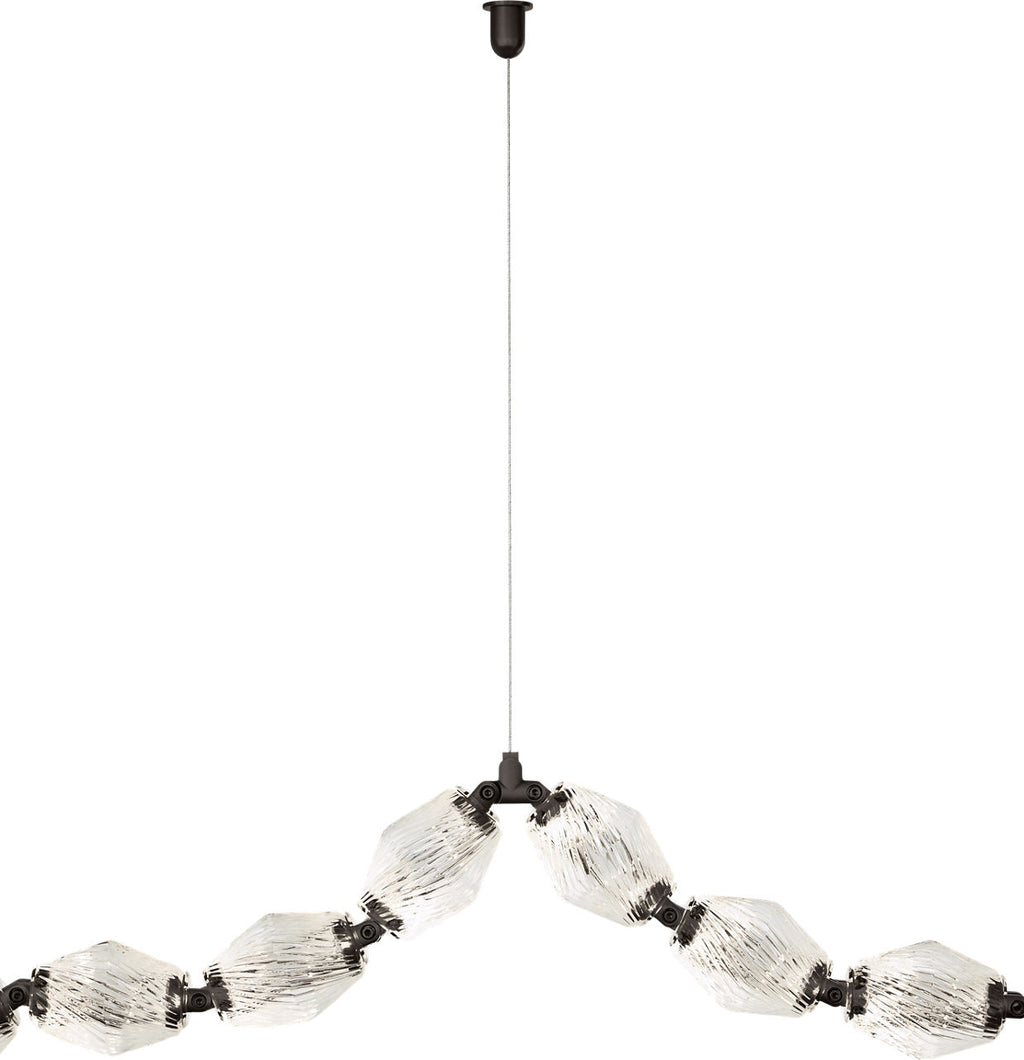 Collier 24 Pendant Dark Bronze Integrated LED 90 CRI 3000K 120V (Remote)