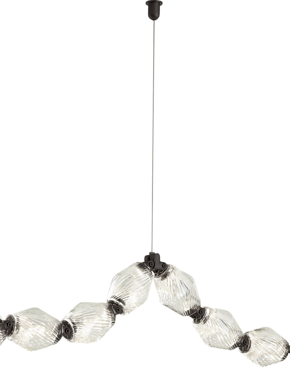Collier 24 Pendant Polished Nickel Integrated LED 90 CRI 3000K 120-277V Universal (Surface)