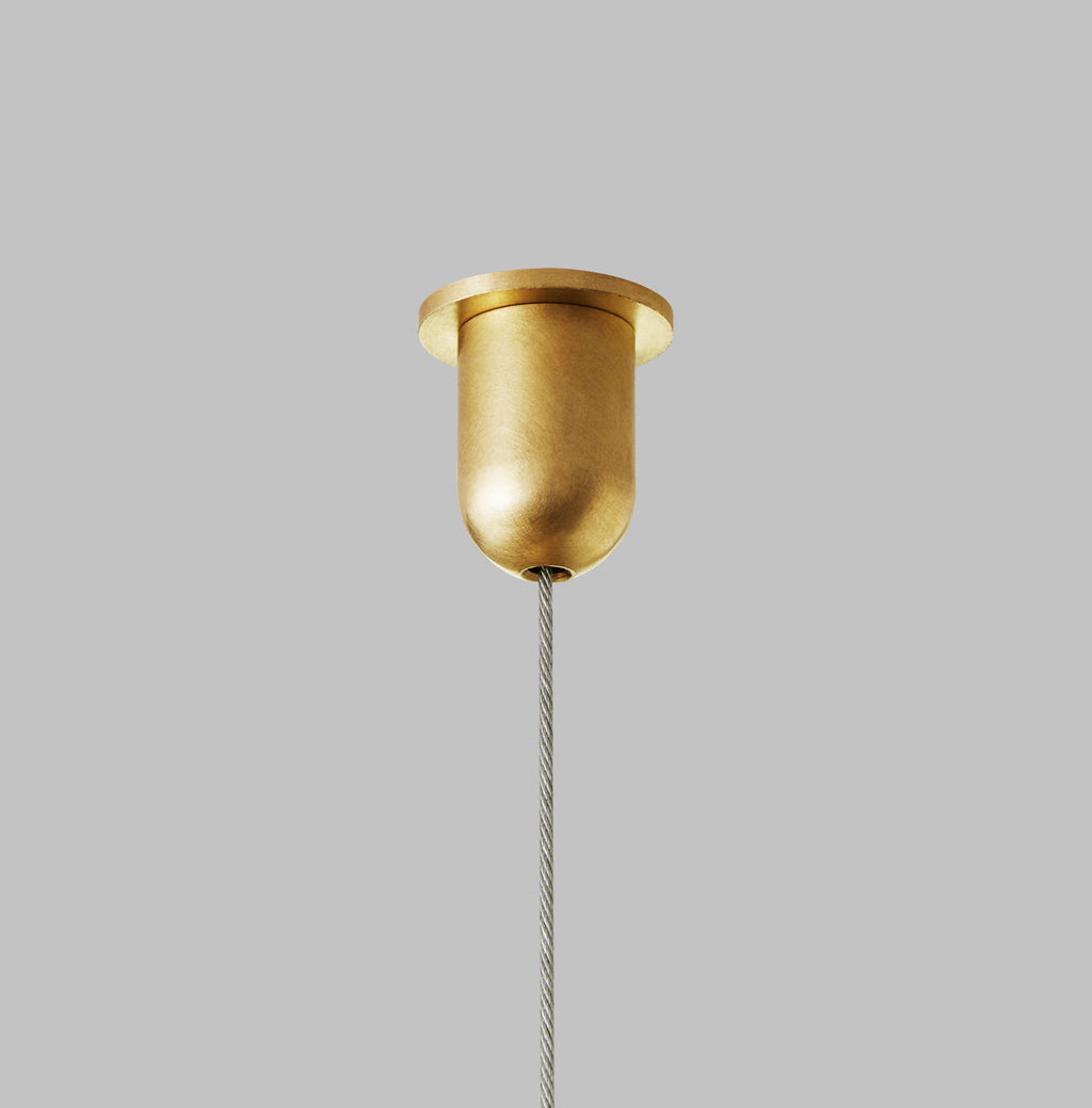 Collier 24 Pendant Natural Brass LED 90 CRI 3000K 120V (Remote)