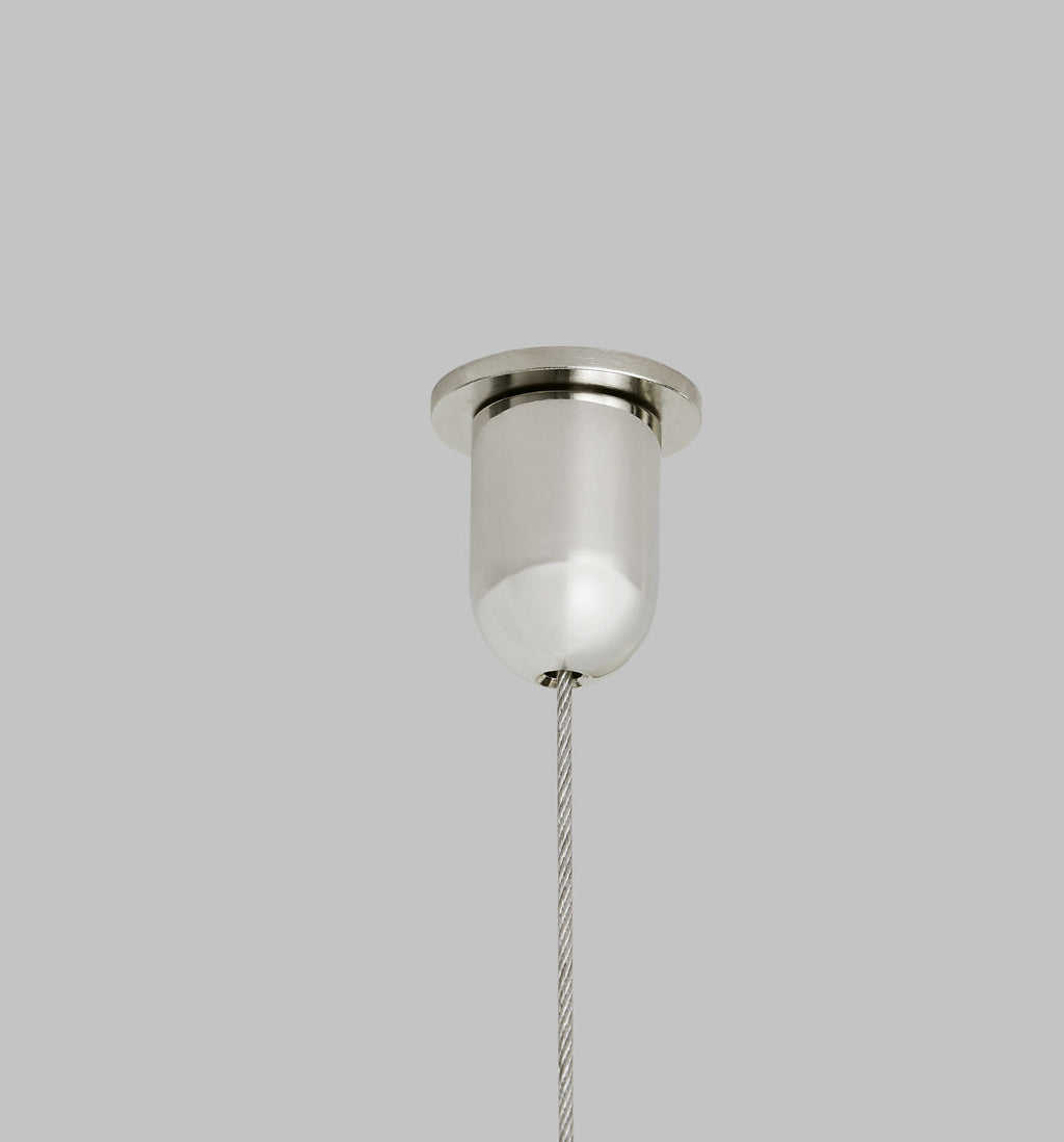 Collier 24 Pendant Polished Nickel Integrated LED 90 CRI 3000K 277V (Remote)