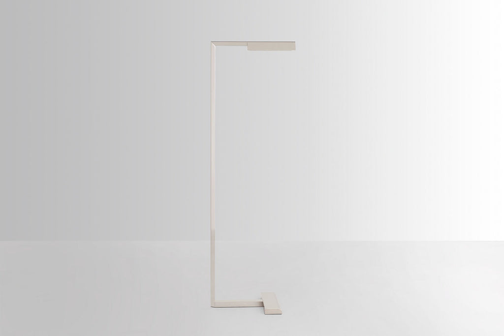 Dessau 46 Floor Lamp 46 polished nickel 2700K 90 CRI integrated led 90 cri 2700k 120v