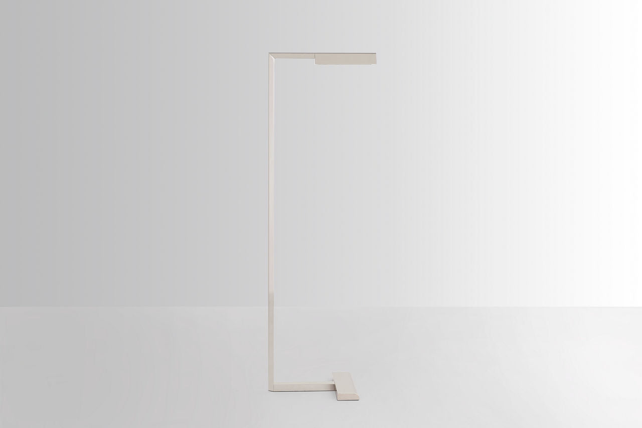 Dessau 46 Floor Lamp 46 polished nickel 2700K 90 CRI integrated led 90 cri 2700k 120v