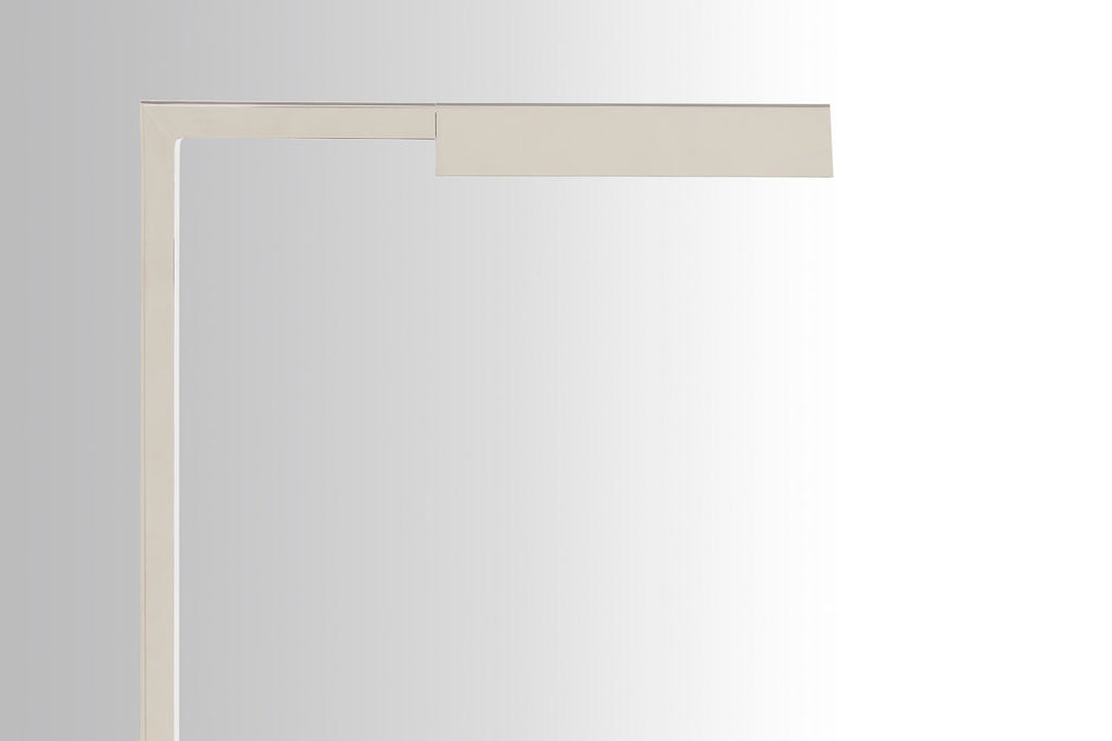 Dessau 46 Floor Lamp 46 polished nickel 2700K 90 CRI integrated led 90 cri 2700k 120v