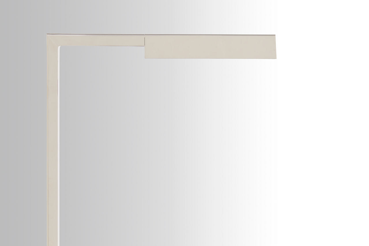 Dessau 46 Floor Lamp 46 polished nickel 2700K 90 CRI integrated led 90 cri 2700k 120v