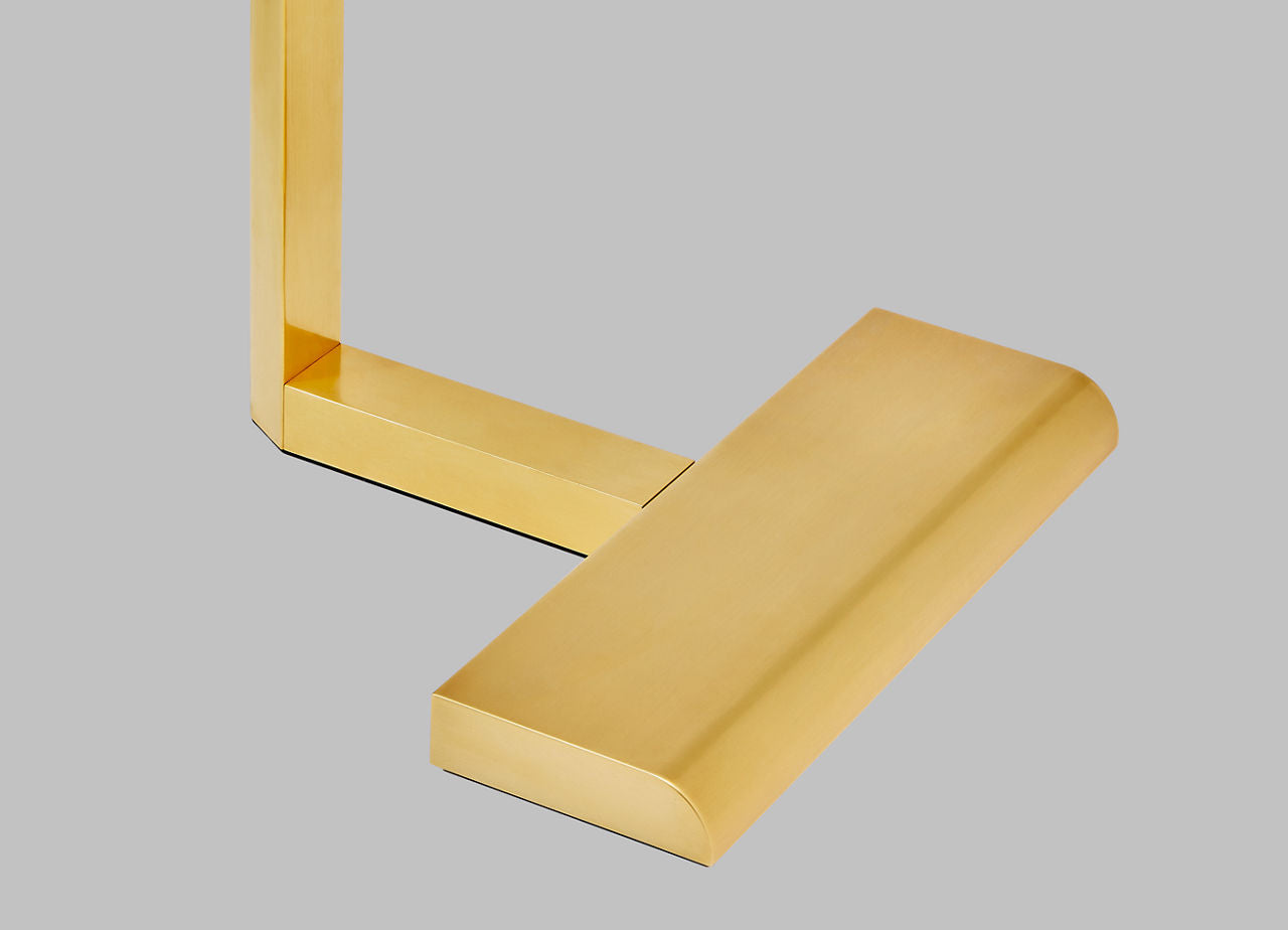 Dessau 16 Table Lamp 16 Natural Brass 2700K 90 CRI integrated led 90 cri 2700k 120v