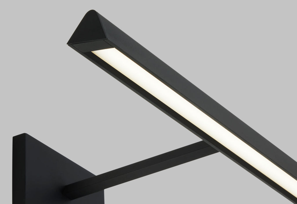 Dessau 18 Picture Light Nightshade Black LED 90 CRI 3000K 277V