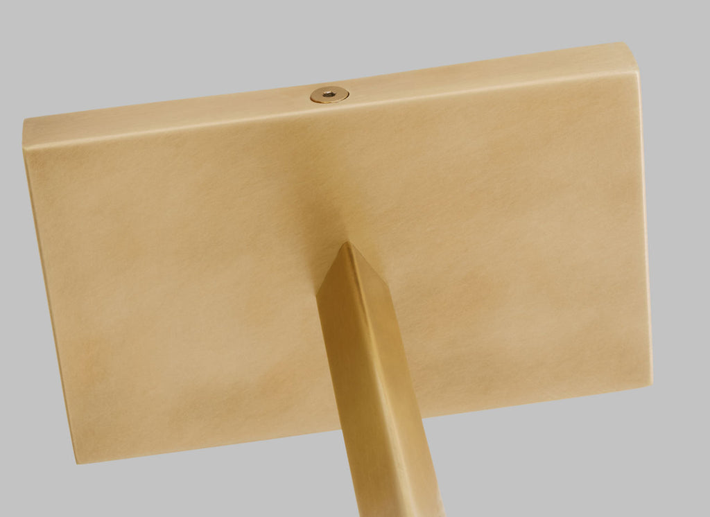 Dessau 18 Picture Light Natural Brass LED 90 CRI 3000K 277V