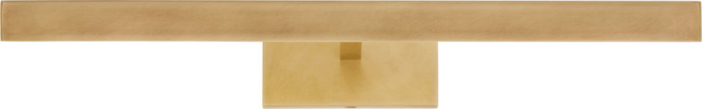 Dessau 18 Picture Light Natural Brass LED 90 CRI 3000K 120V