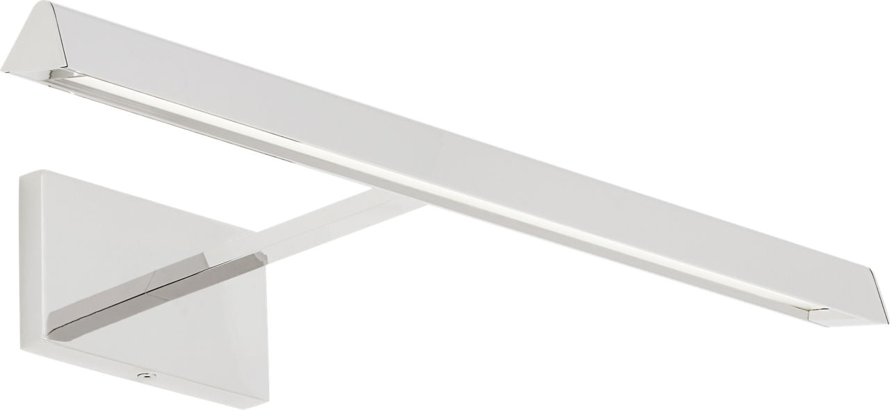 Dessau 18 Picture Light polished nickel LED 90 CRI 3000K 277V