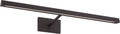 Dessau 24 Picture Light Nightshade Black LED 90 CRI 3000K 120V