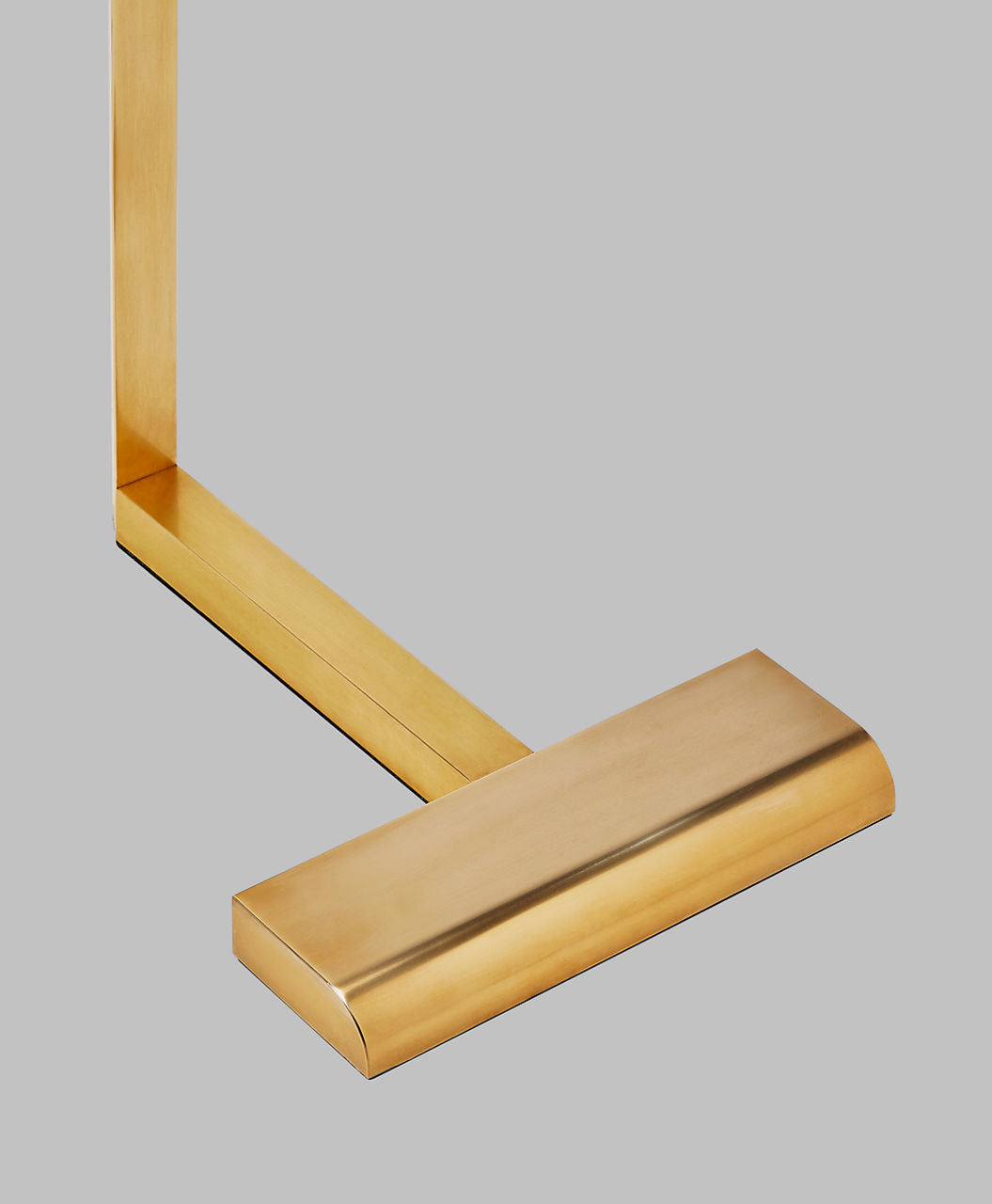 Dessau 46 Floor Lamp 46 Natural Brass 2700K 90 CRI integrated led 90 cri 2700k 120v