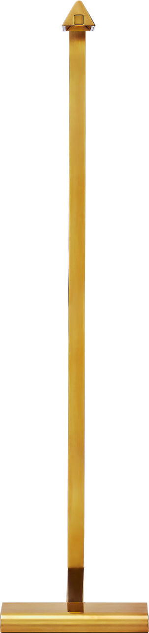 Dessau 46 Floor Lamp 46 Natural Brass 2700K 90 CRI integrated led 90 cri 2700k 120v