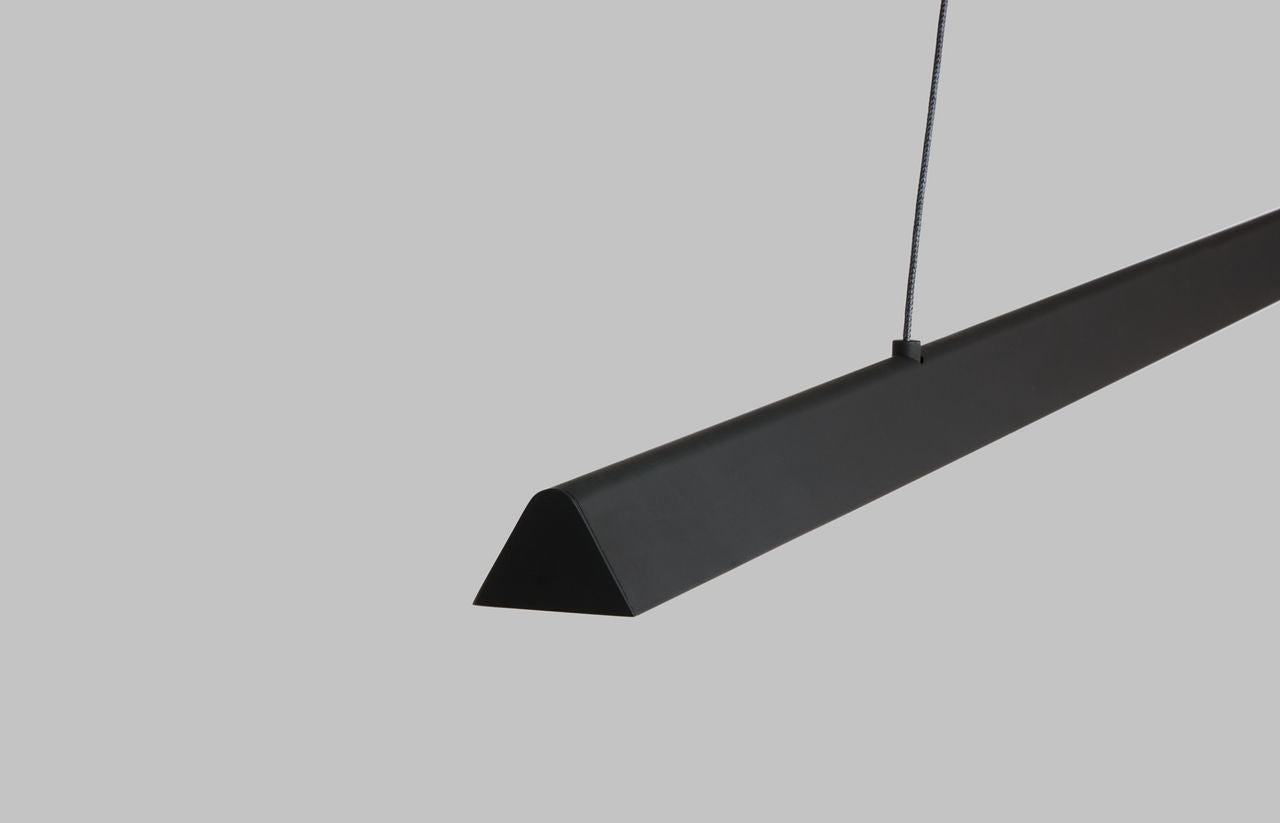 Dessau 48 Linear Suspension Nightshade Black 2700K/3000K Selectable 90 CRI LED selectable 2700k-3000k 120v