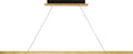 Dessau 48 Linear Suspension Natural Brass 2700K/3000K Selectable 90 CRI LED selectable 2700k-3000k 120v