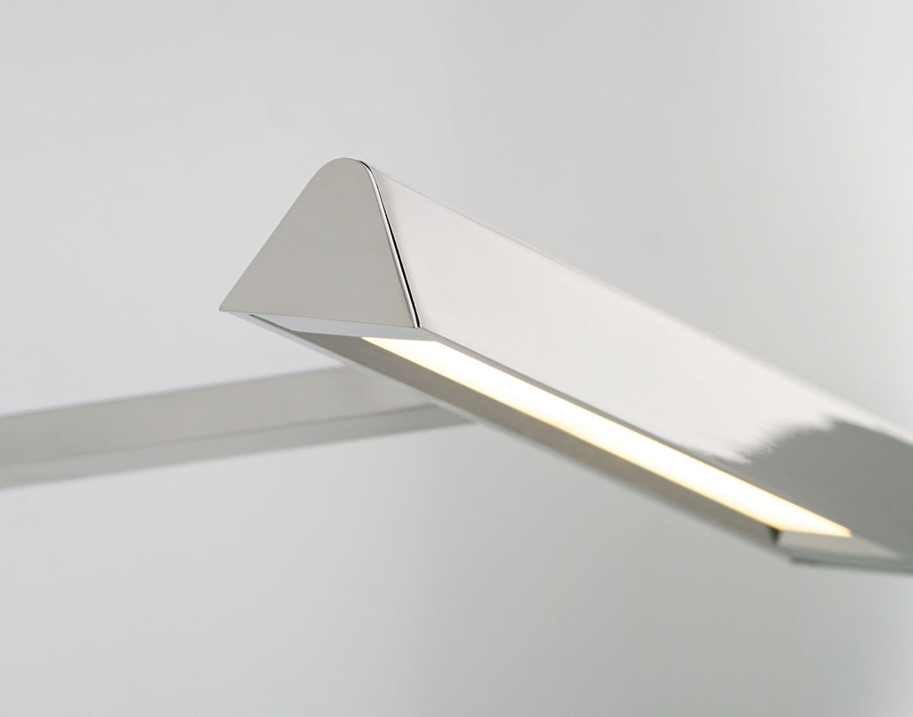 Dessau 8 Picture Light polished nickel 3000K 90 CRI integrated led 90 cri 3000k 120v