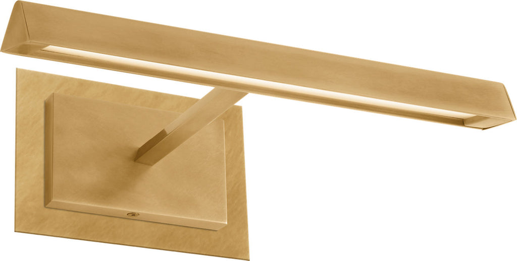 Dessau 12 Picture Light Natural Brass LED 90 CRI 3000K 120V