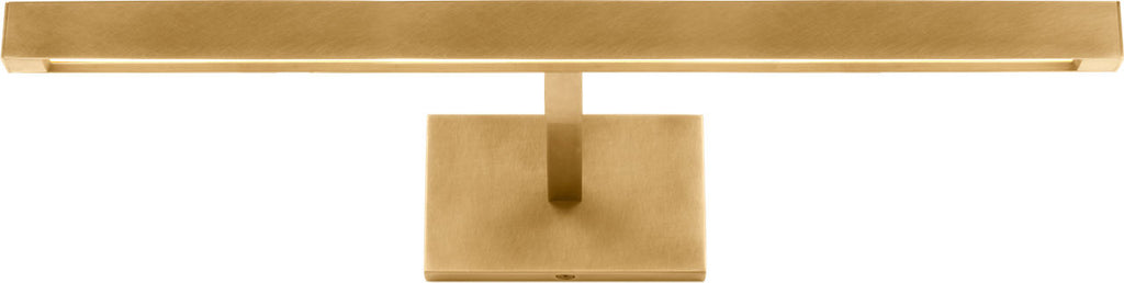 Dessau 18 Picture Light Natural Brass LED 90 CRI 3000K 120V