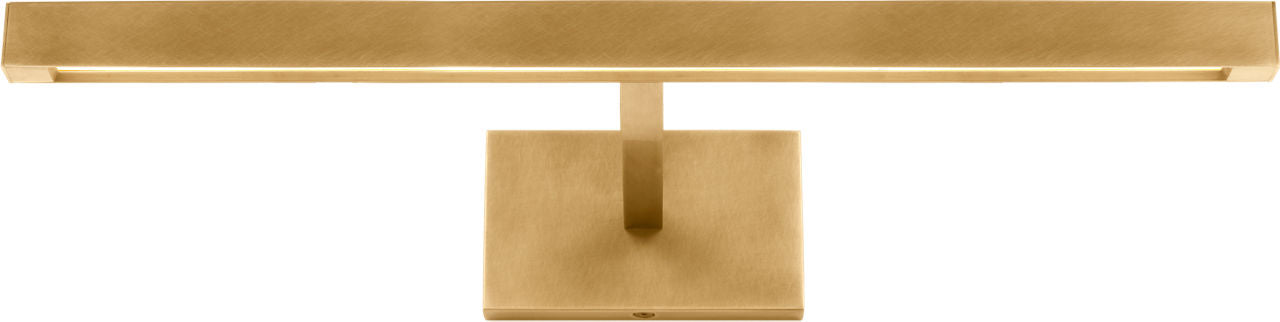 Dessau 18 Picture Light Natural Brass LED 90 CRI 3000K 120V