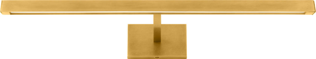 Dessau 24 Picture Light Natural Brass LED 90 CRI 3000K 277V