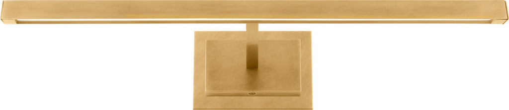 Dessau 24 Picture Light Natural Brass LED 90 CRI 3000K 120V