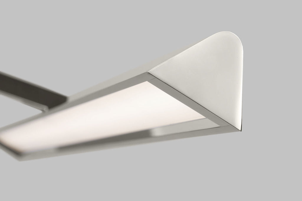 Dessau 24 Picture Light Polished Nickel LED 90 CRI 3000K 120V