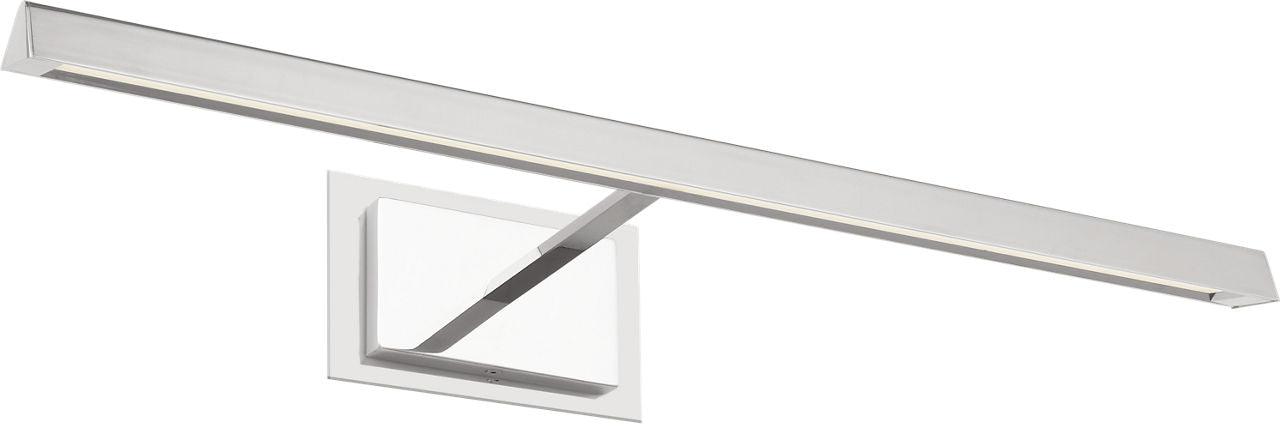 Dessau 24 Picture Light Polished Nickel LED 90 CRI 3000K 120V